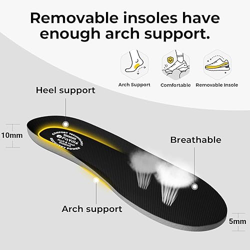 FitVille Extra Wide Running Shoes for Women Lightweight Womens Sneakers with Air Cushion for Road Running Sports Jogging with Arch Support V2