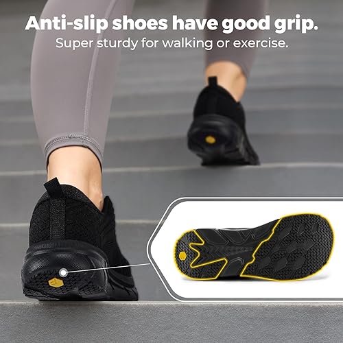 FitVille Extra Wide Running Shoes for Women Lightweight Womens Sneakers with Air Cushion for Road Running Sports Jogging with Arch Support V2