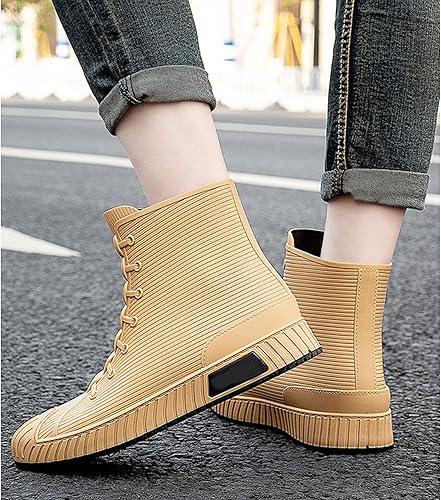 Bestgift Waterproof Rain Shoes – Padded Non-Slip Wear-Resistant Rain Boots
