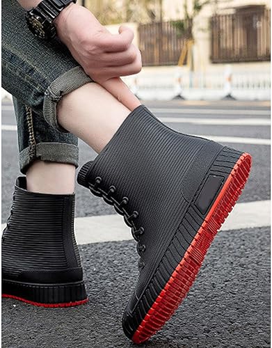 Bestgift Waterproof Rain Shoes – Padded Non-Slip Wear-Resistant Rain Boots